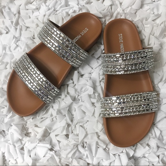 steve madden bling sandals
